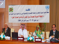 الندوة القومية حول ” الشبكة العربية لمعلومات سوق العمل وأثرها على إحصاءات العمل – ديسمبر 2009