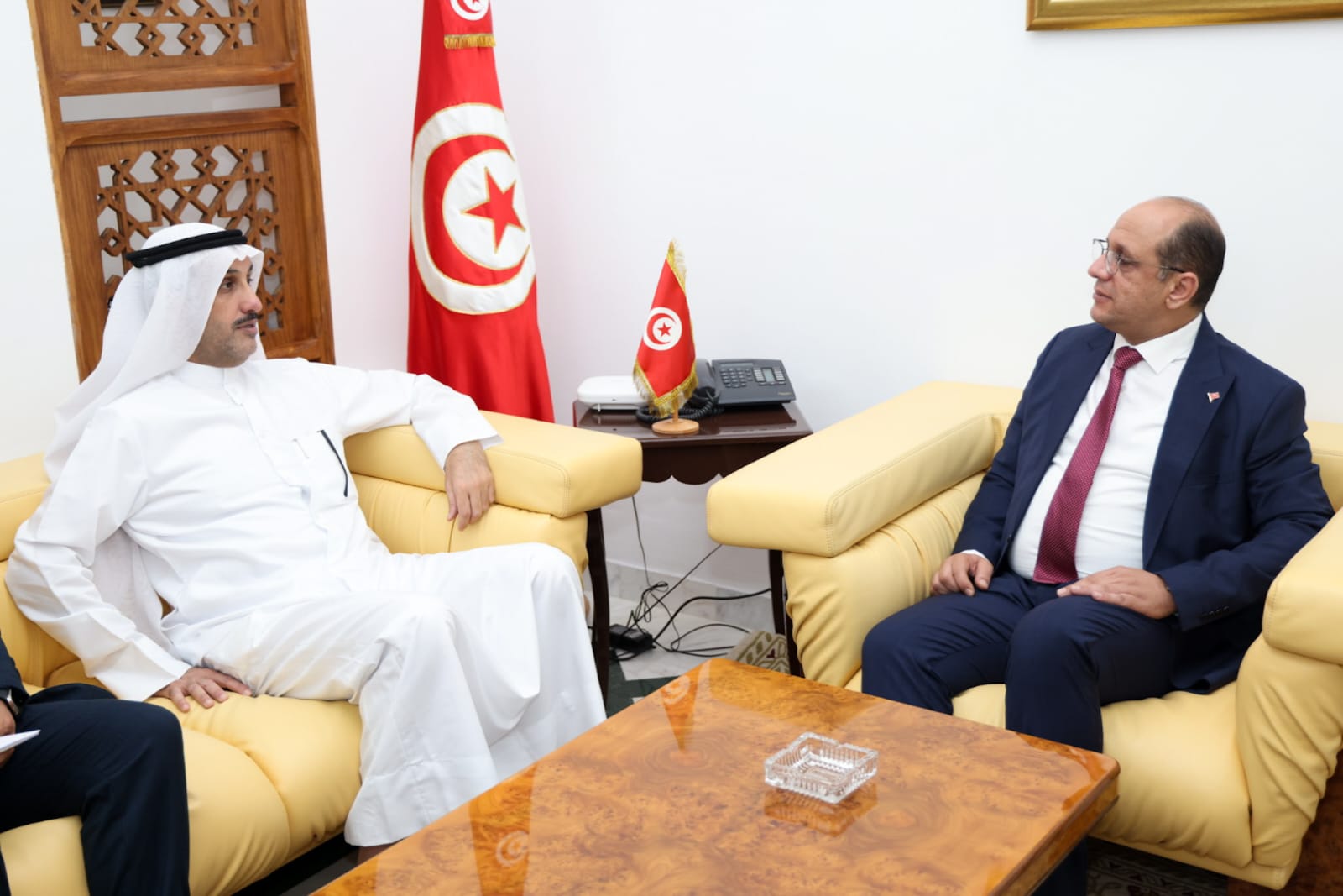 دعم التّعاون الثنائي في المجال الاجتماعي محور لقاء وزير الشؤون الاجتماعية بالمدير العام لمنظمة العمل العربية.
