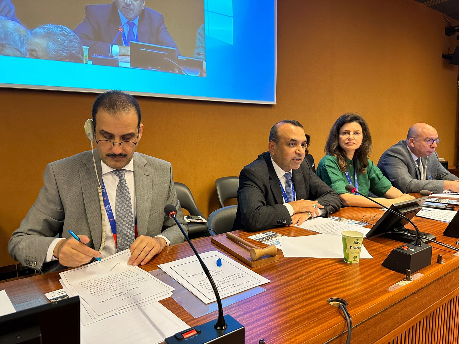 المجموعة العربية تعقد اجتماعها التنسيقي الأول في جنيف