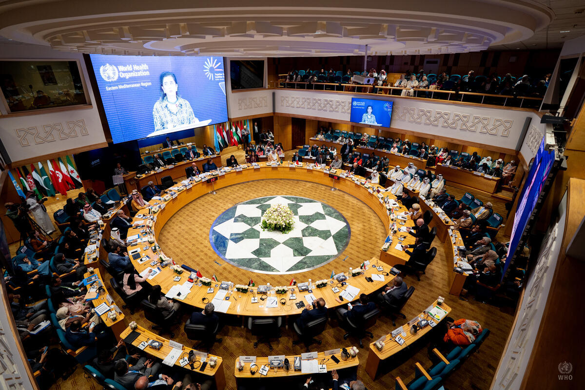 منظمة العمل العربية تشارك في الدورة الثانية والسبعين للَّجنة الإقليمية لمنظمة الصحة العالمية‫ لشرق المتوسط‬‬